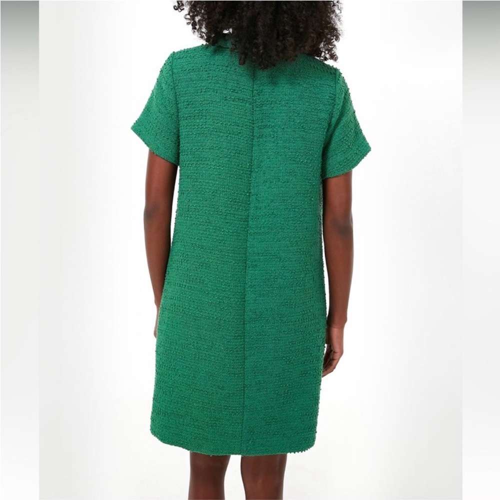 NWT Tuckernuck Emerald Green Tweed Jackie Dress NWT - Picture 6 of 10